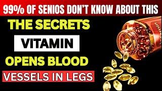 Seniors Over 60: Take These 3 Vitamins for Stronger Legs Fast | Senior Health Tips & Wellness