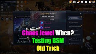 Black Desert Mobile Chaos Jewel When? Testing BSM Old Trick