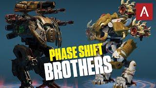 War Robots - Phase Shift Brothers (Angler + Ravana + Indra) Live Stream Gameplay WR