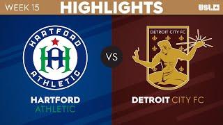 6.14.2023 | Hartford Athletic vs. Detroit City FC - Game Highlights