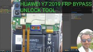 By Unlock Tool : Frp bypass Huawei Y7 Prime 2019 DUB LX1 Test point  By Unlock Tool