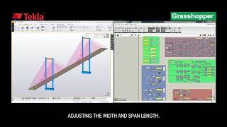 Tekla-Grasshopper Bridge