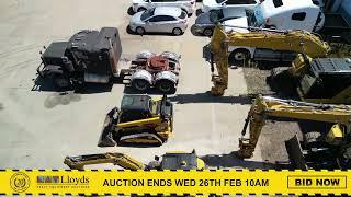 END OF CONTRACT TOP-SPEC EARTHMOVING MACHINERY DISPOSAL AUCTION