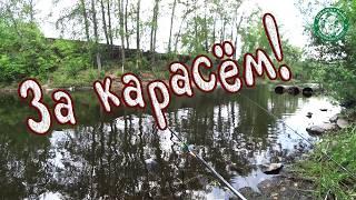 ЗА КАРАСЁМ НА РЕЧКУ С ДОНКОЙ И УДОЧКОЙ НА ВЕЧЕРКУ ПОСЛЕ РАБОТЫ, РЫБАЛКА В ДОЖДИК НА УРАЛЕ В ИЮЛЕ!