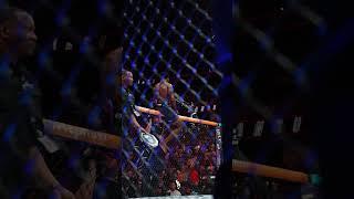 Mansur Abdul-Malik gets the technical decision after an accidental head butt 🫵 #ufcatlanta