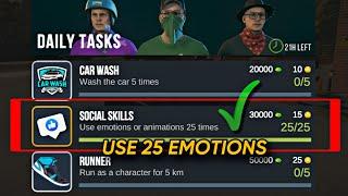 How To Complete Social Skills Task in Car Parking Multiplayer