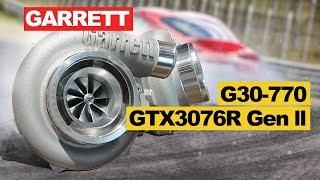 Турбины Garrett G30-770 и GTX3076R Gen II