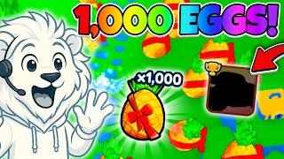  I Hatched 1,000 Pineapple Eggs and Got LUCKY In Rebirth Champions Ultimate (Roblox)