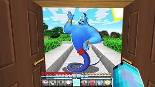 ¡EL GENIO DE ALADDIN ME CONCEDE 3 DESEOS! ‍️ (ALADDIN LA PELÍCULA en MINECRAFT)