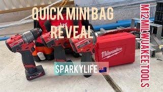 ELECTRICIAN | SPARKY ️  QUICK MINI BAG REVEAL 12V MILWAUKEE HAND TOOLS  #youtube  #viralvideo