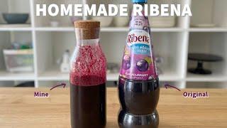 Making Ribena from scratch....a healthier option