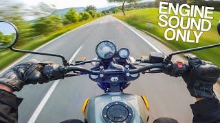 Royal Enfield Scram 411 sound [RAW Onboard]