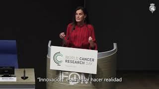 Palabras de S.M. la Reina en el Acto Internacional del “Día Mundial de la Investigación en Cáncer”