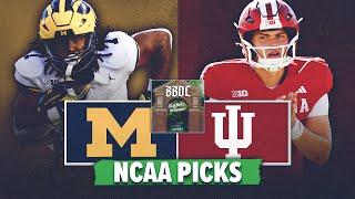 Michigan vs Indiana BEST BETS! College Football Week 11 Picks & Predictions | BBOC