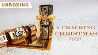 Karen and Alison Unbox Tonic Craft Kit 86 - A Cracking Christmas Box | Tonic Studios