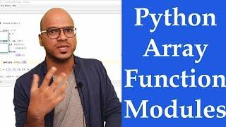 Python Array Function Module