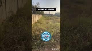 4 Acres 9 Guntas Residential Land for Sale  || hyderabad city