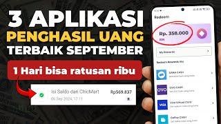 3 Aplikasi Penghasil Uang Terbaik September 2024 - Cara Dapat Uang Dari Internet