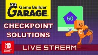 All Checkpoint Solutions Explained | Game Builder Garage (Full Live Stream)