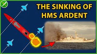 Falklands War: Sinking of HMS Ardent