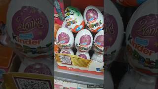 Kinder Surprise chocolate Egg variety in Candy Shop #trendingviralshorts #trendingshorts #trending