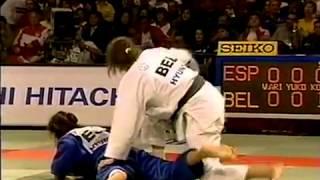 JUDO 1999 World Championships  63kg Sara Alvarez Folgueira ESP – Gella Vandecaveye BEL