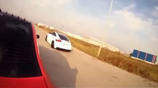 Audi TTRS vs Evo 9 0-400