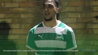 Majed Alasttal's post-match reaction: U23s 1-2 Emley AFC