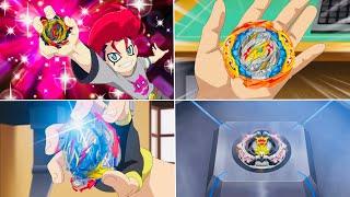 All Creations & Upgrades Of Beyblade Burst QuadDrive | Blob Butt |