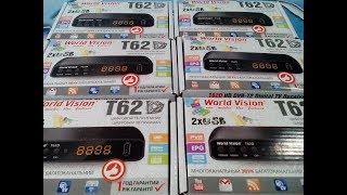 Легендарный dvb-T2 тюнер Т2 World vision T62D видеообзор и настройка