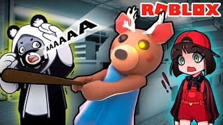 ОЛЕНЬ испугал ПАНДУ и Машку Убивашку в ПИГГИ 2! Roblox Piggy Book 2