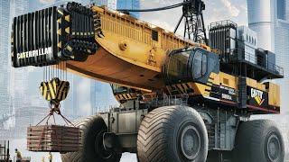 2025 info Power and Precision: Inside the World of Caterpillar Mobile Cranes!