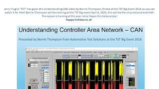 Bernie Thompson CAN Communications from the TST Big Event 2018