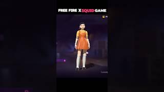 Free Fire x Squid Games collaboration #shorts #freefire #garena #gamestorm