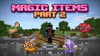 Magic Items Part 2 Minecraft Command tutorial! (Bedrock Edition)