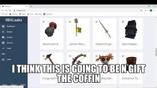 ROBLOX LEAK ITEMS