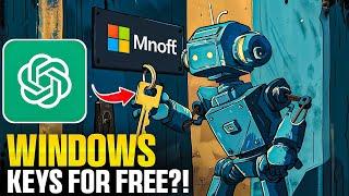 How to get free windows 11 key using chatgpt | Free windows key tutorial