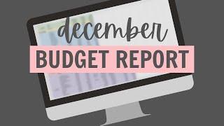 December Budget Wrap Up