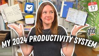 The complete list of planners, apps & systems I'm using in 2024