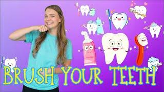 Brush Your Teeth Song | Silly Miss Lily Kids Songs | Songs for Toddlers