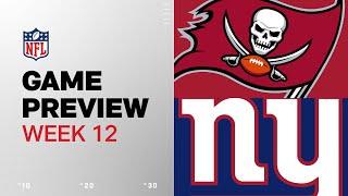 Tampa Bay Buccaneers vs. New York Giants | 2024 Week 12 Game Preview