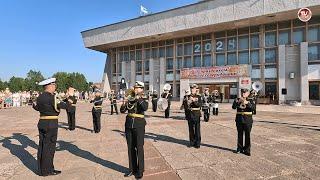 Плац-концерт эстрадно-духового оркестра Беломорской ВМБ