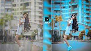 Lightroom Sky Blue Tone Photo Editing | Download Free Preset