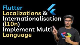 Flutter Localizations & Internationalisation (l10n) || How to implement multiple language in Flutter