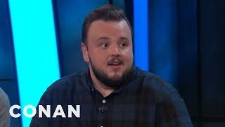 John Bradley Compares Kit Harington To The Mona Lisa | CONAN on TBS