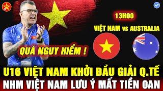 U16 VIỆT NAM vs U16 AUSTRALIA - 20 PHÚT CÂN BẰNG, cập nhật tỷ số, NHM CẨN THẬN MẤT TIỀN OAN