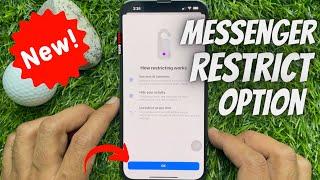 How To Restrict Someone On Messenger | Messenger Restrict Option