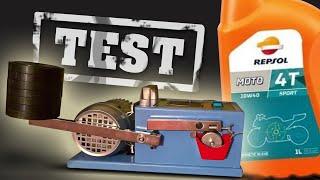 Repsol Moto Sport 4T 10W40 Engine Oil Test Piotr Tester