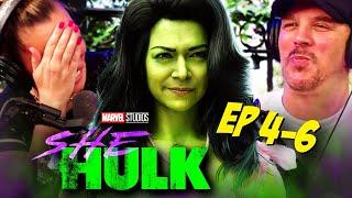 SHE-HULK: ATTORNEY AT LAW (2022) | Ep. 4-6 Reaction! | First Time Watch! | Marvel