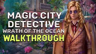 Magic City Detective 4 Wrath Of The Ocean Walkthrough No Skips | @GAMZILLA-